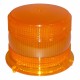 Cabochon orange pour feu LED série LPB