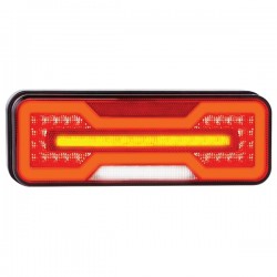 Feu arrière rectangulaire à LEDS 5 fonctions 7902