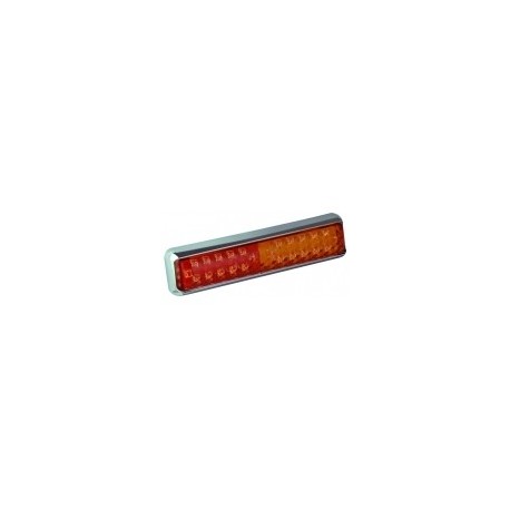 Feu arriére rectangulaire à LEDS 3 fonctions 7438
