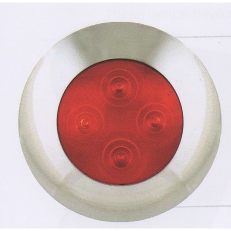 Eclairage d'ambiance rouge à LEDS 4168