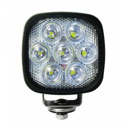 Feu de travail carré cristal 7 LEDS 5350